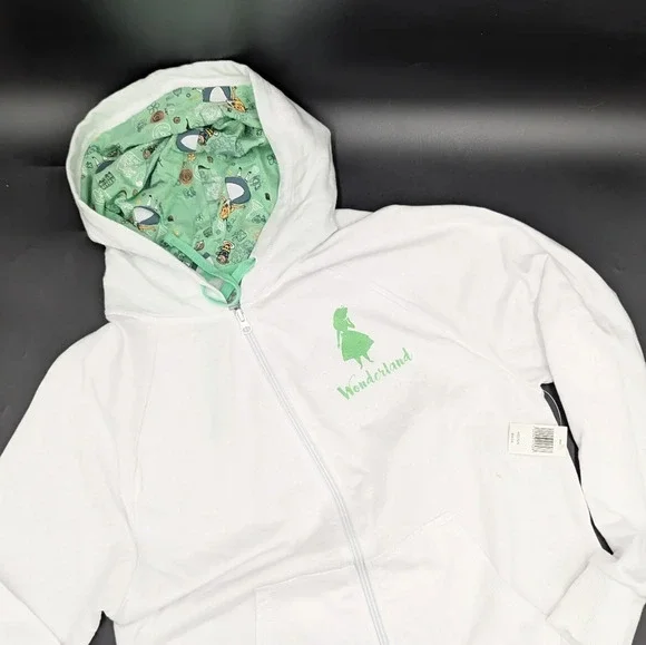 Disney Alice in Wonderland Zip Hoodie M - Picture 3 of 9